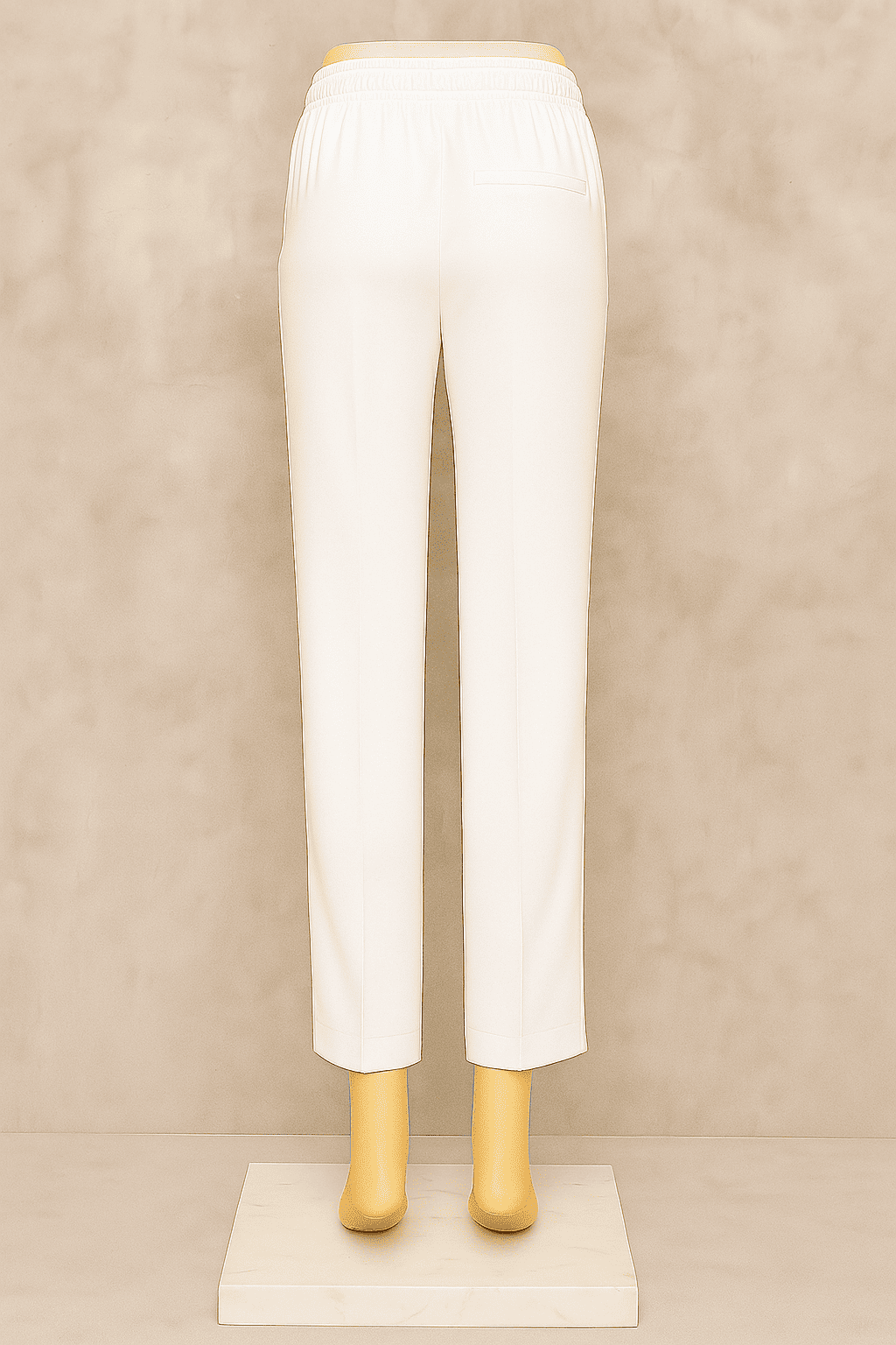 D.Gokuldas NX - White Straight Pant